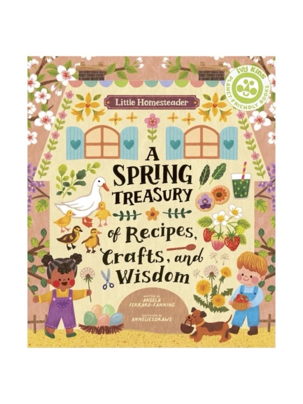 NEW! Little Homesteader Spring Activity Book for Kids & Families | Hardcover